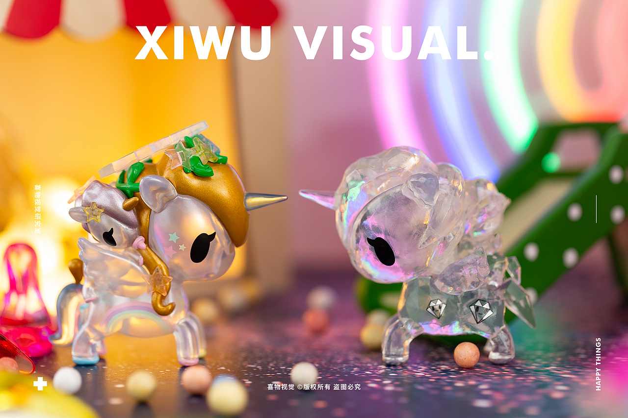 tokidokibambino独角兽系列盲盒喜物视觉