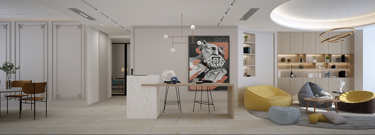 客厅（图ZMTc5OTc2MDQw） - 家装设计 - 站酷设计师小老K原创素材 - 站酷ZCOOL