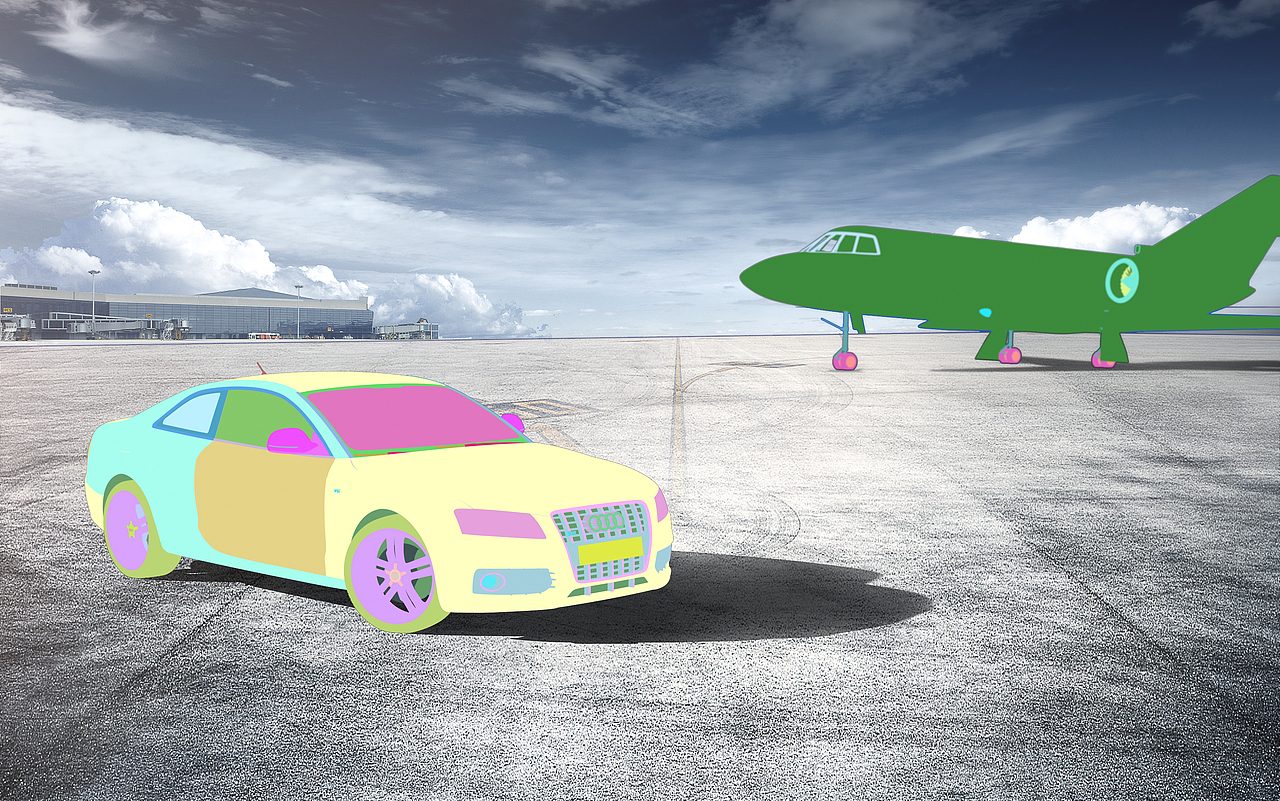 奥迪机场场景测试