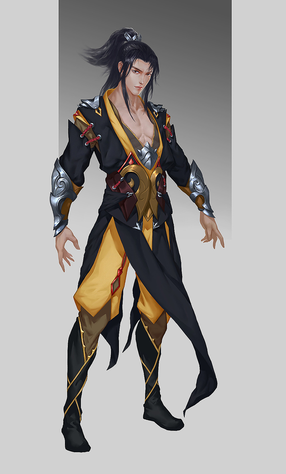 天做的一个测试还蛮喜欢的   目前求职中 原创  -  插画  -  游戏原画