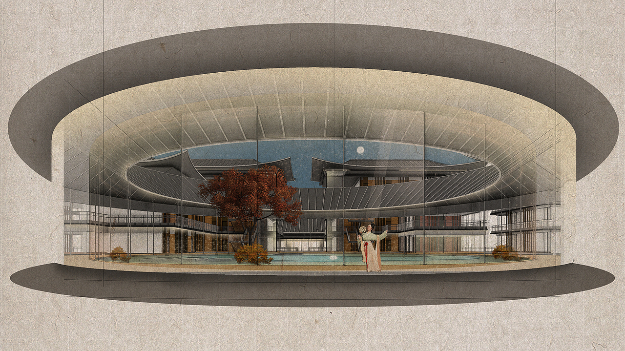 2018-2021 建筑设计中-插画风的表达（图ZMjkzMzMyNzc2） - 建筑/空间 - 站酷设计师AAAAAPIAO原创素材 - 站酷ZCOOL