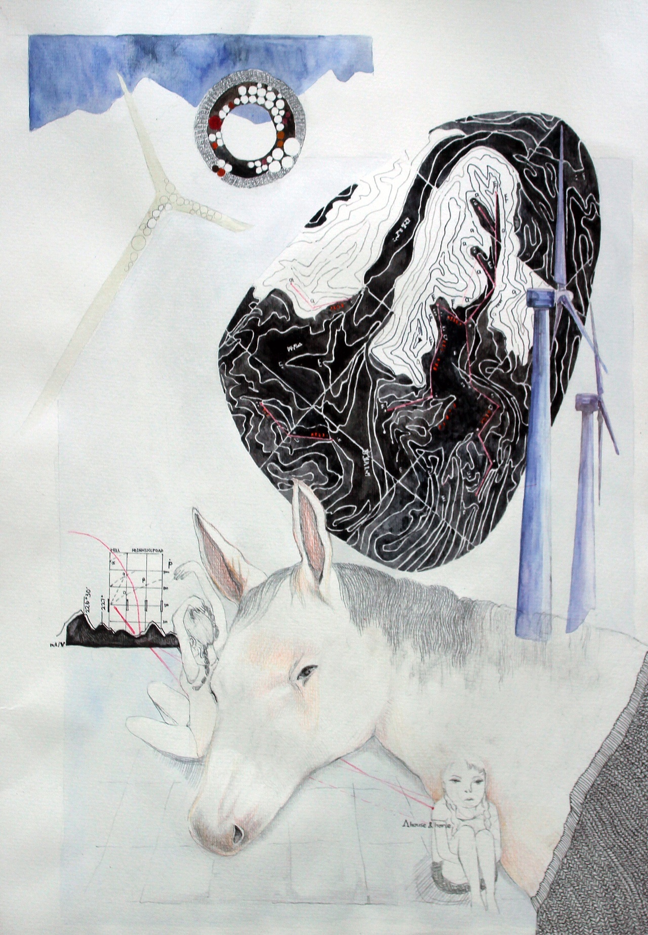 镜像|插画|创作习作|篓篓开飞机_原创作品-站酷zcool