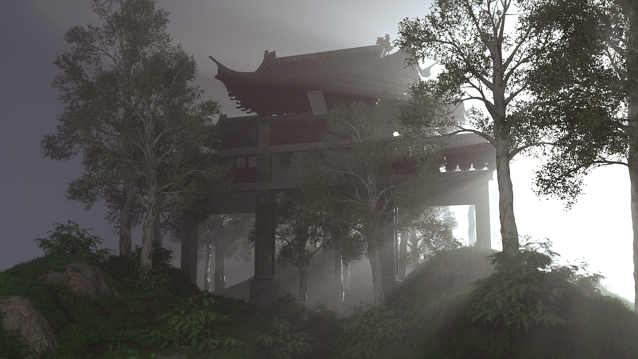 场景练习（图ZMTc4NDg5NTU2） - 场景 - 站酷设计师com_华原创素材 - 站酷ZCOOL