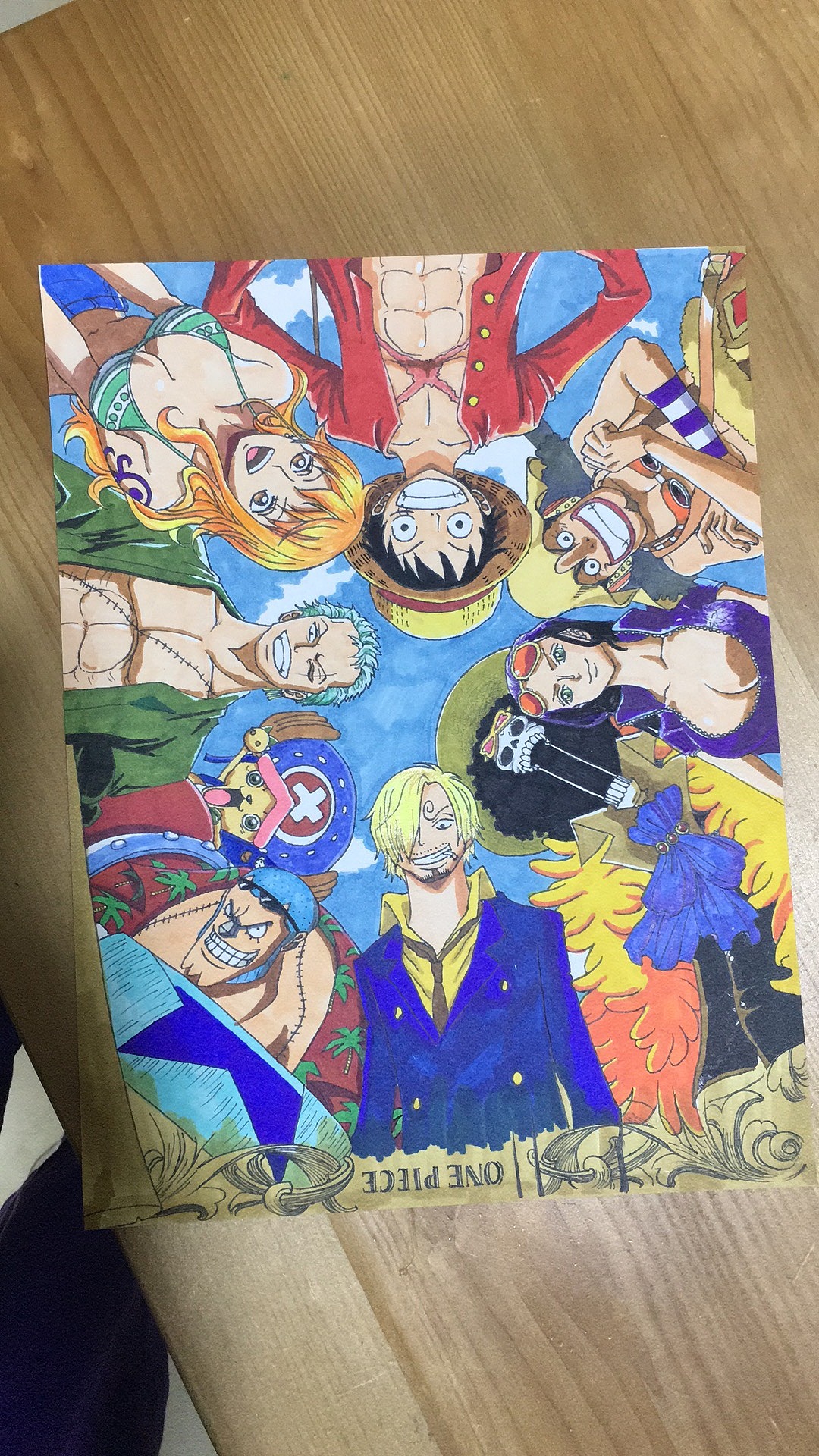 海贼王手绘（图ZMTczMTc5MTQ4） - 单幅漫画 - 站酷设计师UmengrU原创素材 - 站酷ZCOOL