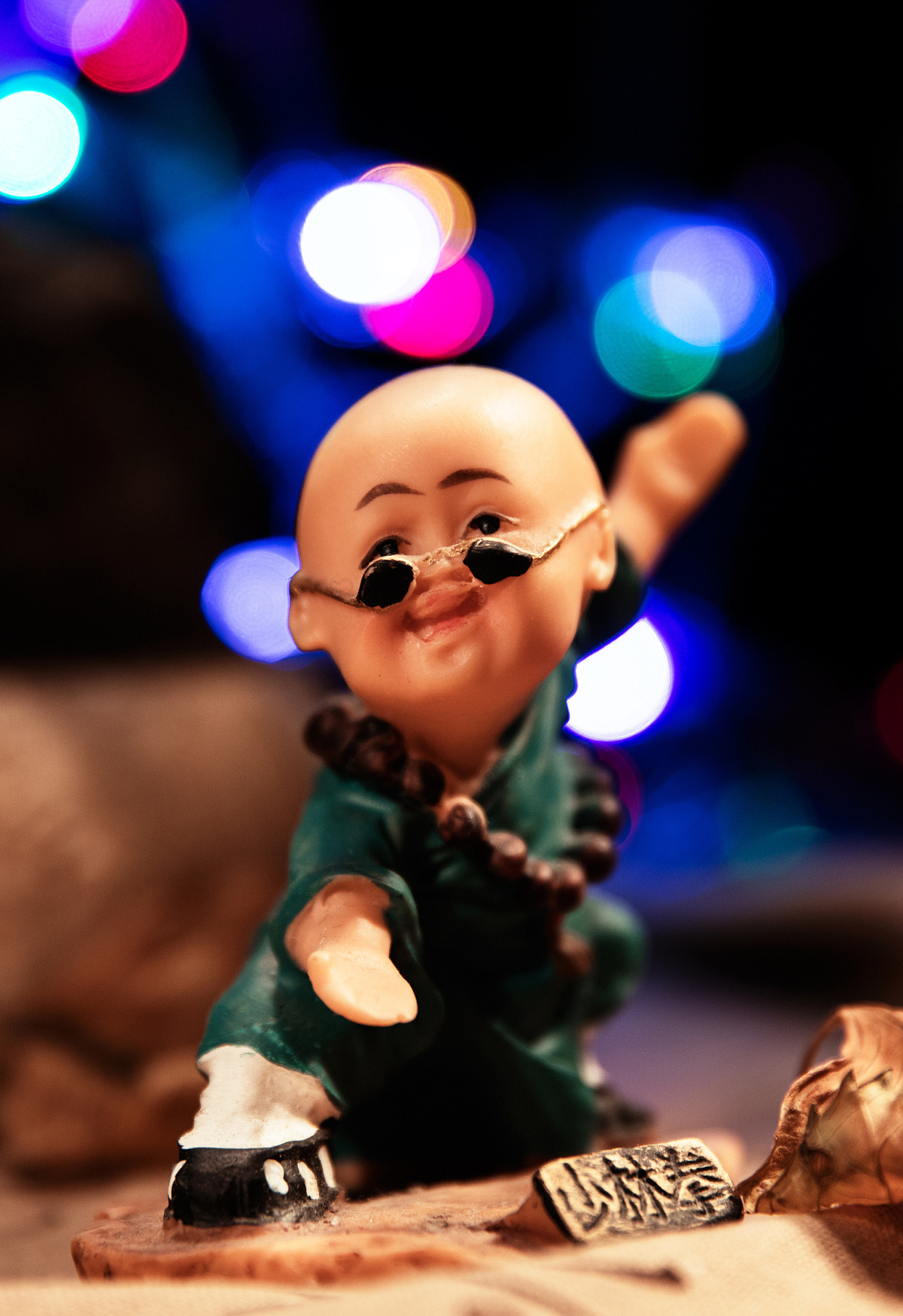 艺摄绘——萌哒哒的功夫小和尚摄影