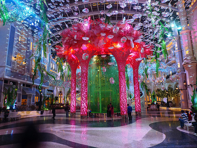 商场室内亮化美陈|其他|其他|幕明 - 原创作品 - 站酷 (zcool)