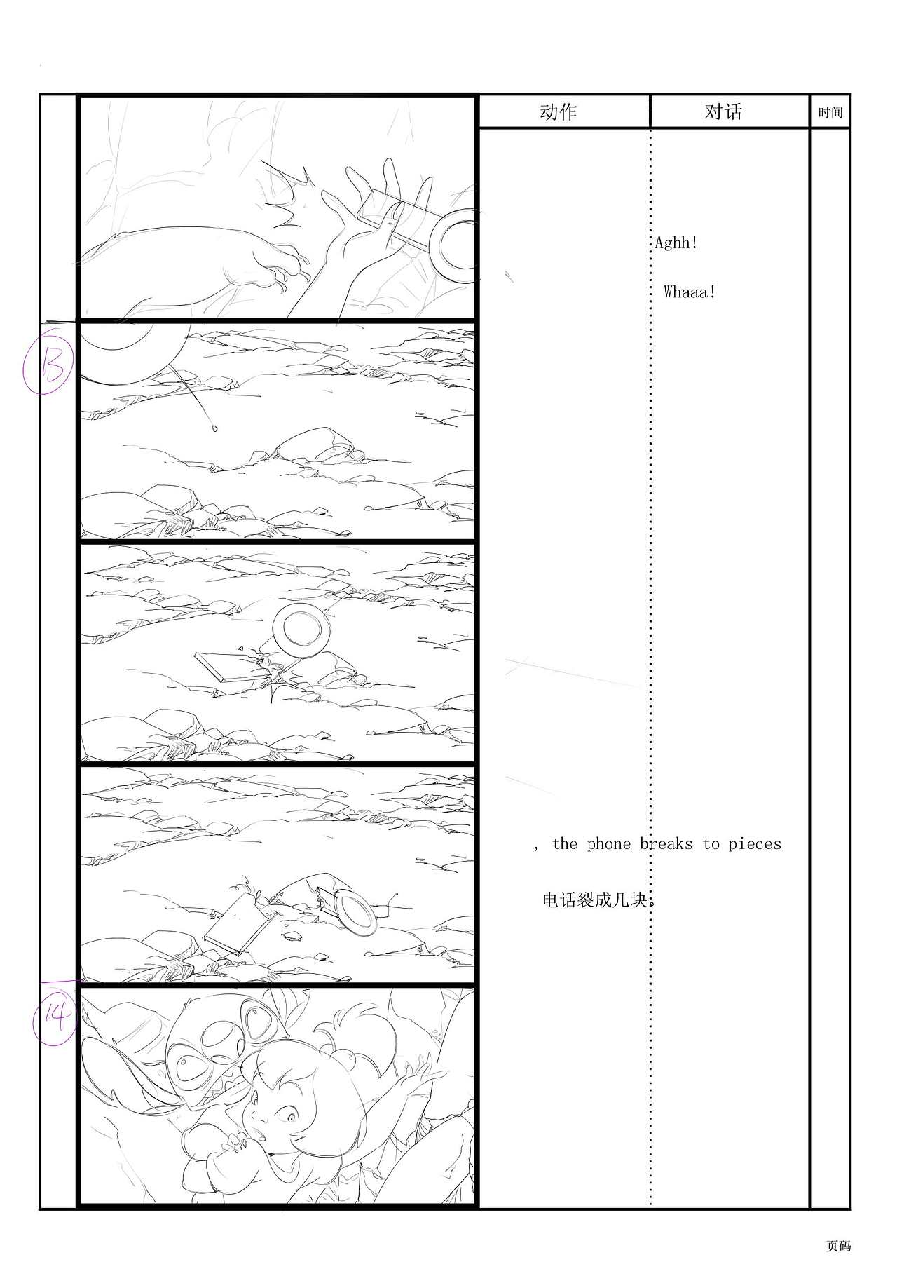 星际宝贝-史迪奇和安玲(节选)