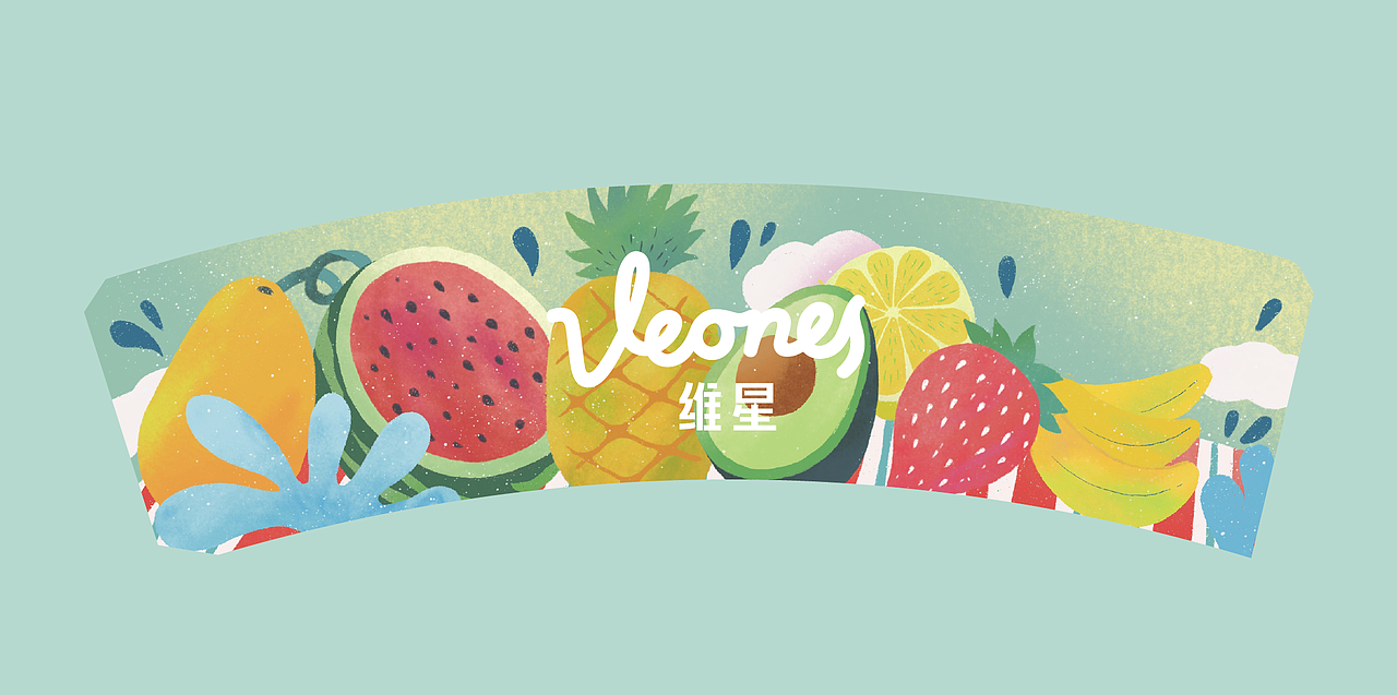 插画 | 杯套包装设计