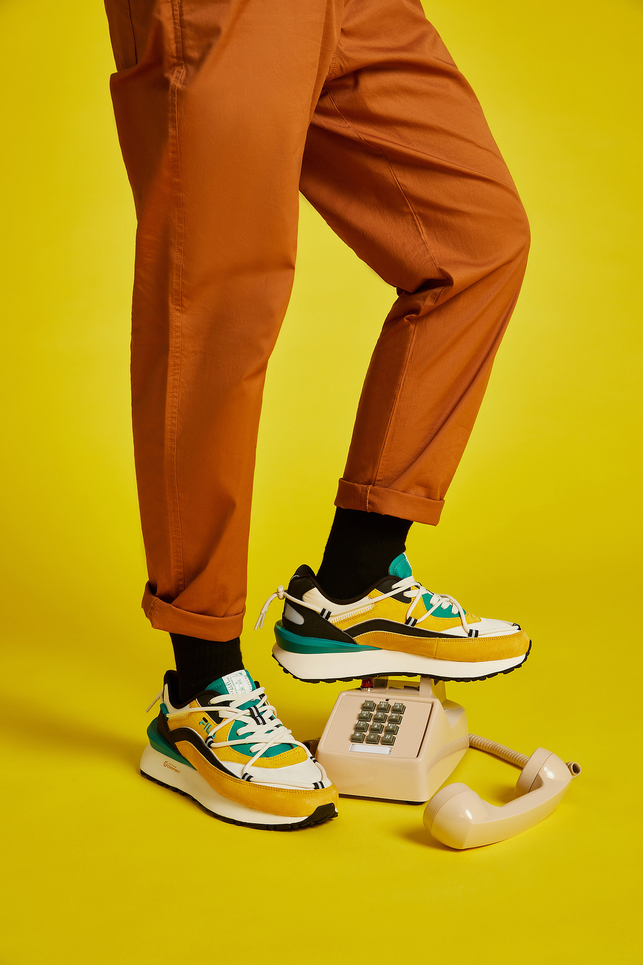 创意视觉『 FILAFUSION JOGGER DX 』✖MStudio