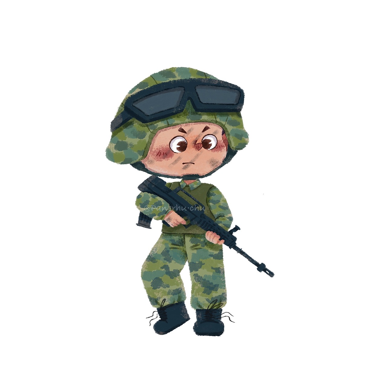 职业系列（图ZMzAwNDYxNDI4） - 儿童插画 - 站酷设计师潘二虎chu原创素材 - 站酷ZCOOL