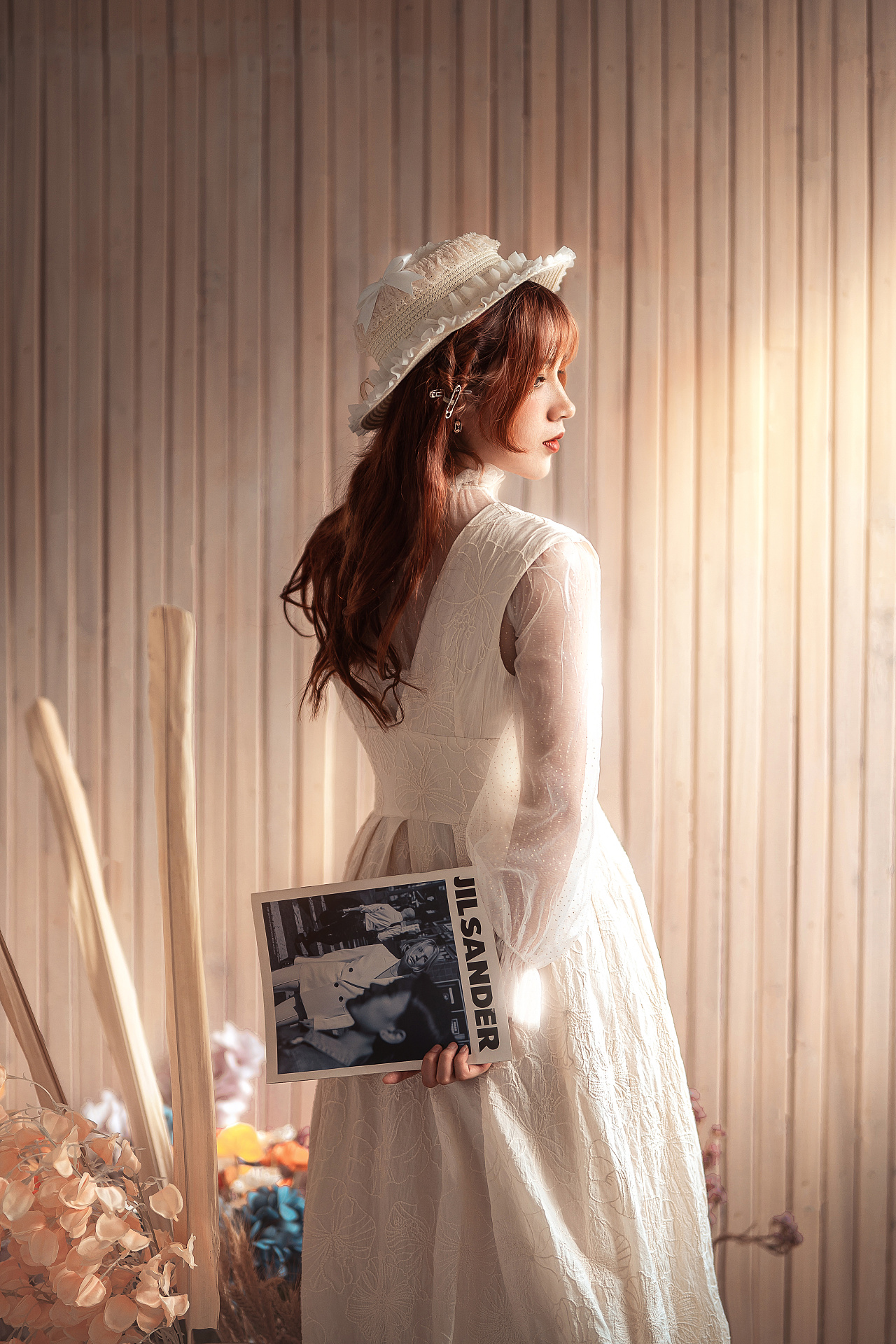 法式复古风人像摄影作品