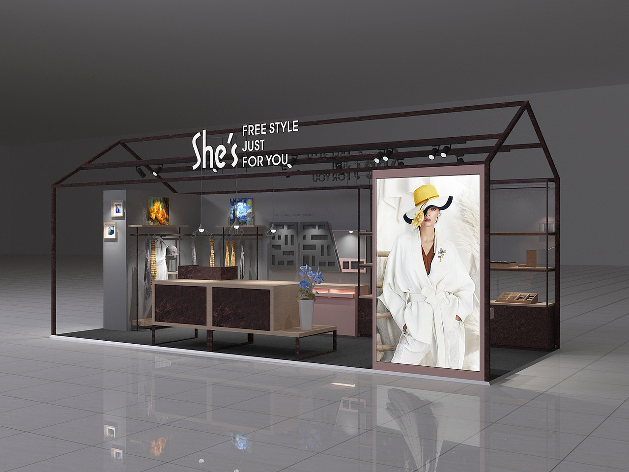 快闪店/案例（图ZMjc4MjczMjEy） - 商业空间设计 - 站酷设计师XIAO494064461原创素材 - 站酷ZCOOL