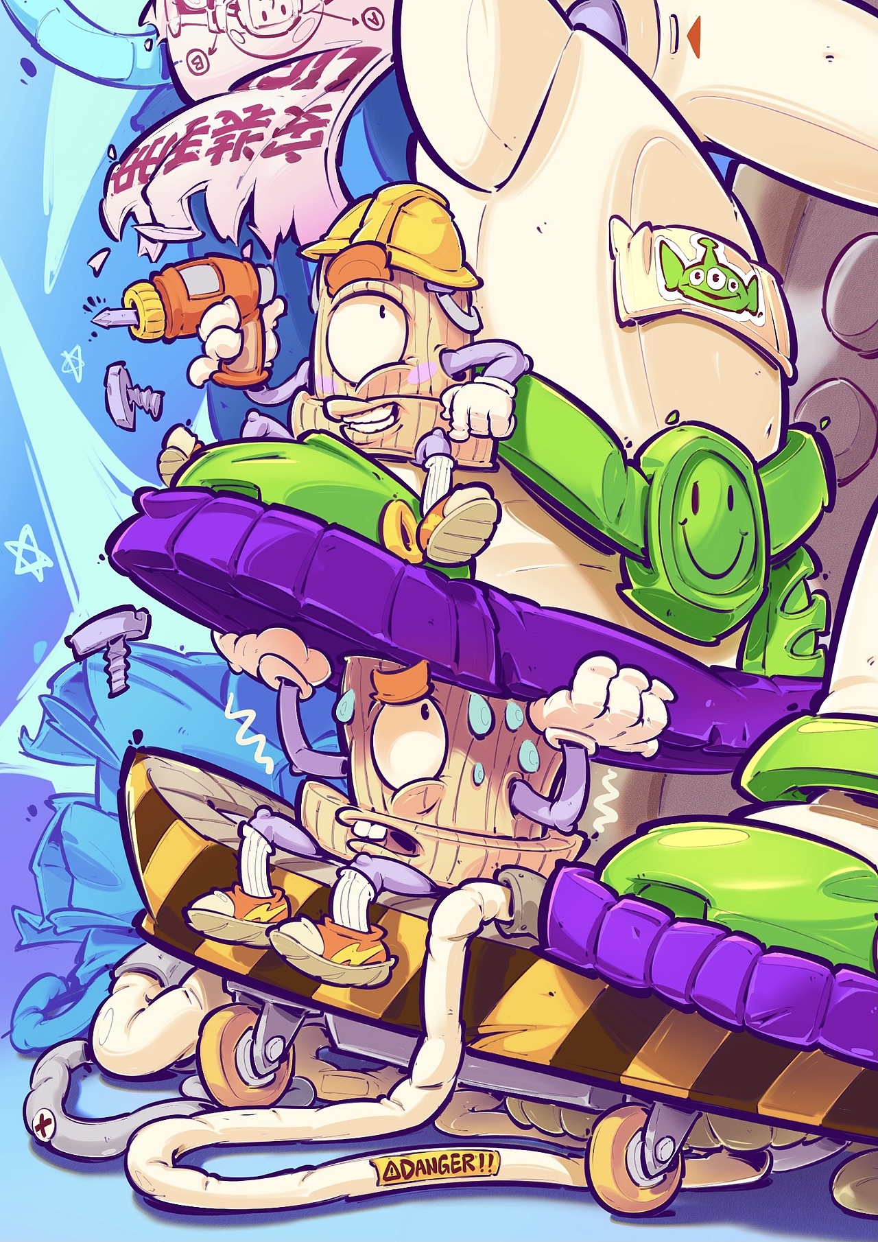 巴斯光年 装配室