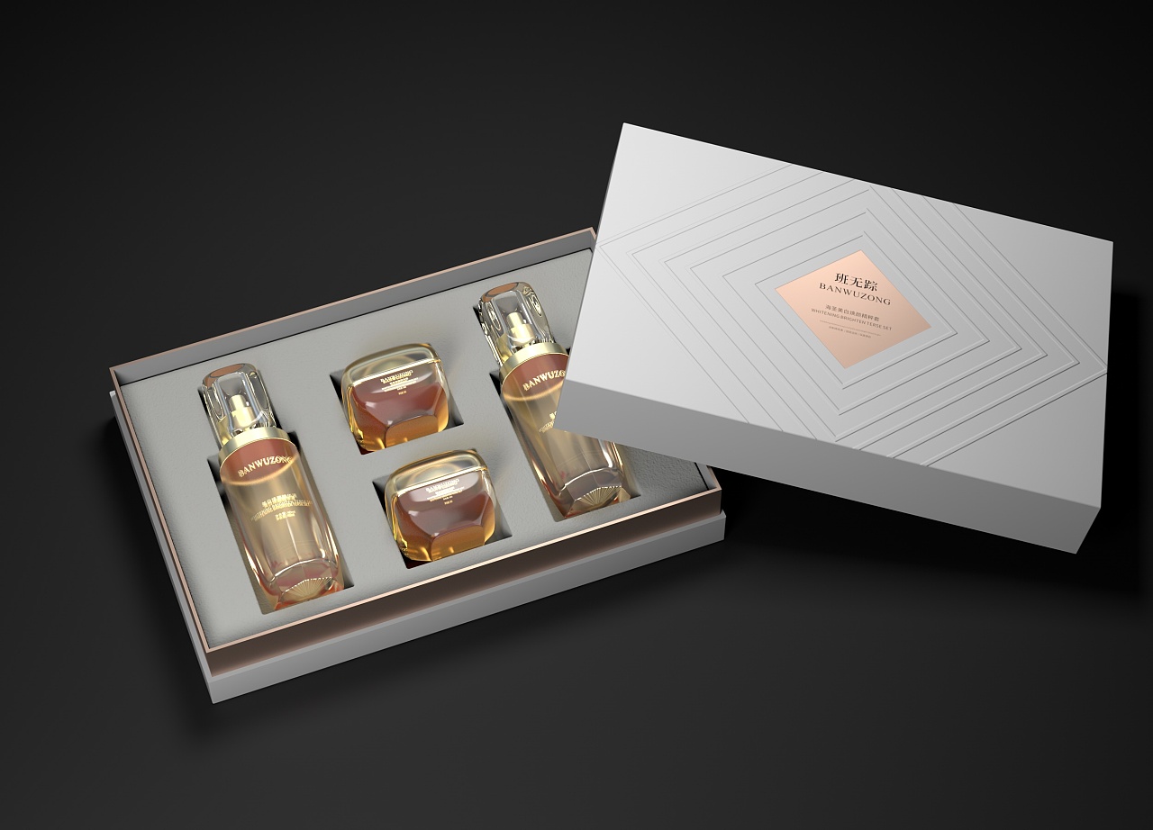 次抛精华-护肤品包装设计