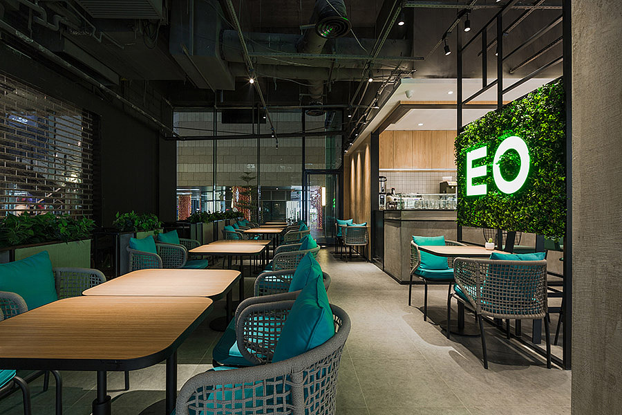 餐饮空间设计·EO蔬果料理沙拉店设计(图ZODMwMzIwMzY=) - 家装设计 - 站酷设计师华空间设计原创素材 - 站酷ZCOOL