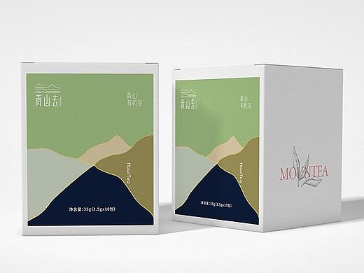 青山去-有机山野茶 | 包装设计
