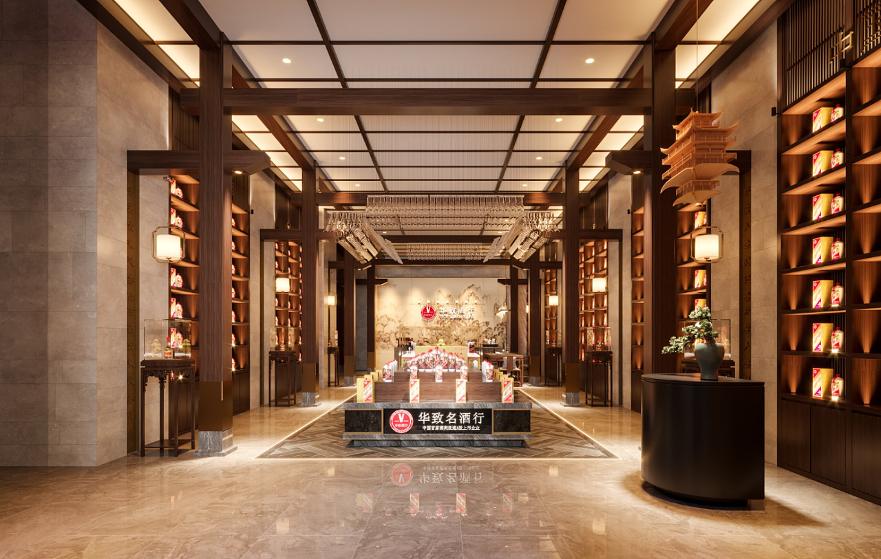 酒行案例——何以解忧唯有杜康|空间|酒店餐饮设计|北玄笑笑 - 原创