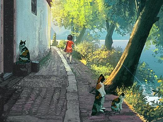 放学的路