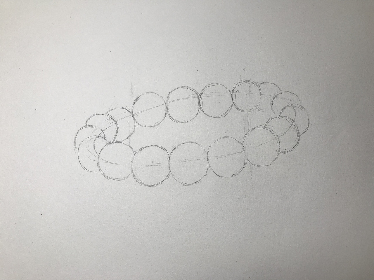 彩铅碧玺手串(临摹)|纯艺术|绘画|秦姑娘_原创作品-站酷(zcool)