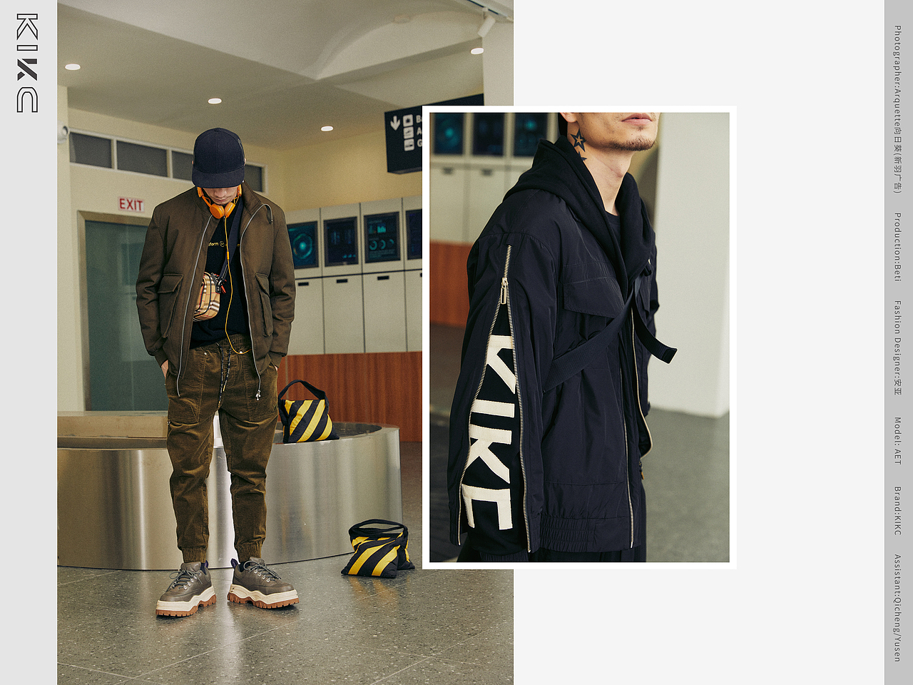 KIKC男装潮牌时尚搭配大片拍摄（图ZMTY3ODA4NDM2） - 时尚/艺术摄影 - 站酷设计师芮旭奎Arquette原创素材 - 站酷ZCOOL