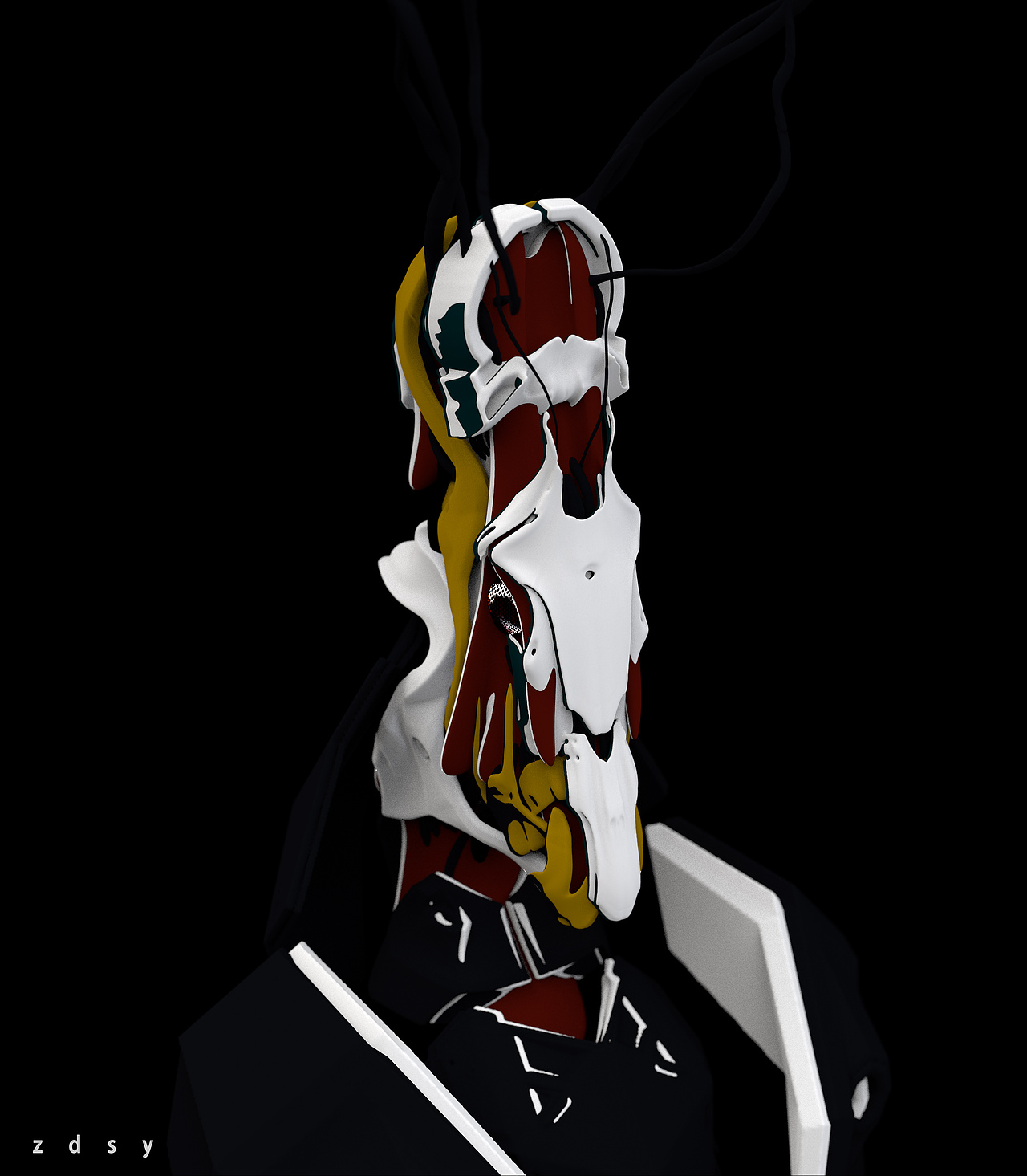 《爱&死亡&机器虫》之蚂蚱丽莎,vr雕刻