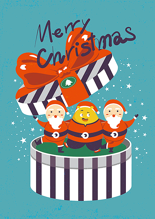 豆福传系列插画2014-2016