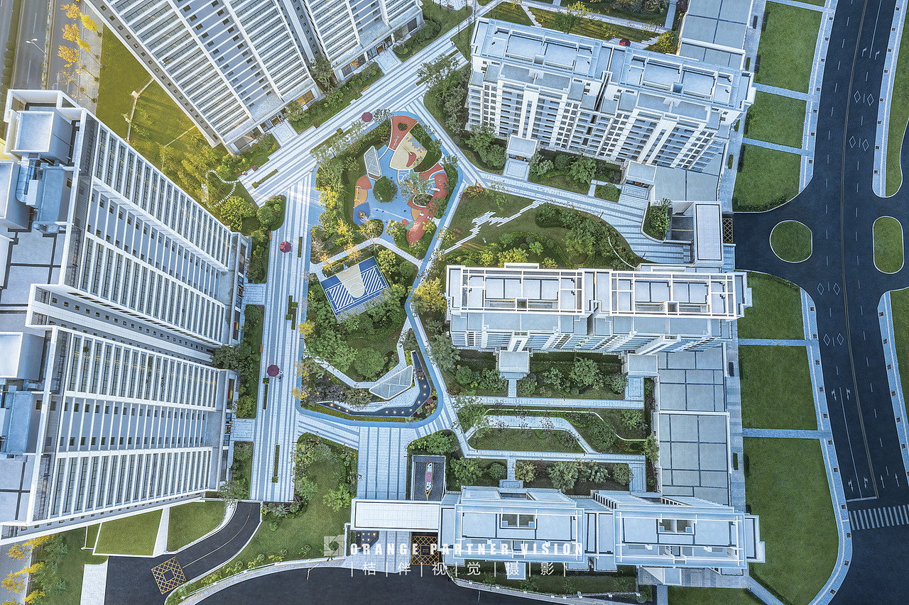 景观摄影:贵阳龙湖·景粼天著大区 / 桔伴视觉