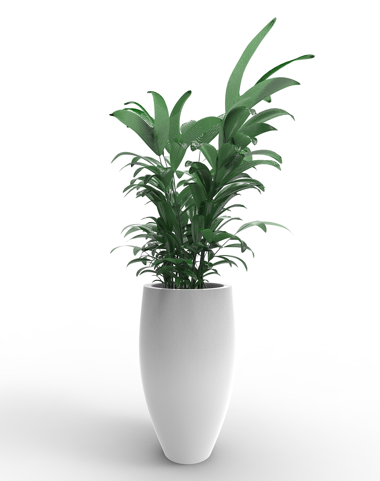 keyshot渲染办公室酒店植物