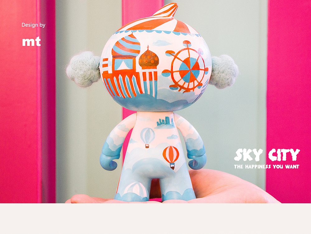 sky city 淘公仔设计（图ZNTI4OTEyMjQ=） - 手办/模玩 - 站酷设计师瓶诘妖精原创素材 - 站酷ZCOOL