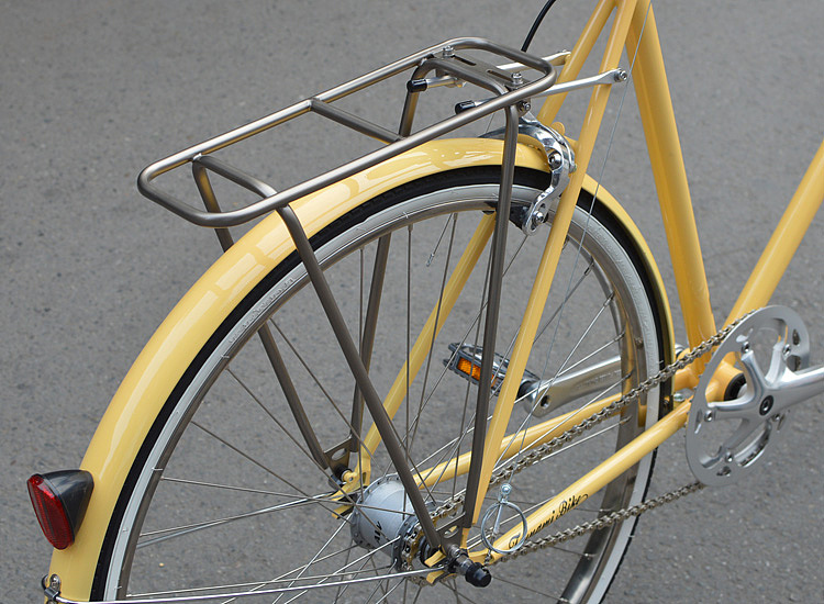 新款tsunami内三速复古自行车