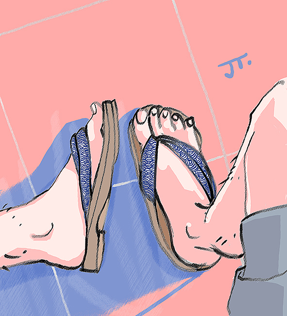 脚部速写（图ZODc0ODU1MjA=） - 新锐潮流插画 - 站酷设计师JT木小绿原创素材 - 站酷ZCOOL