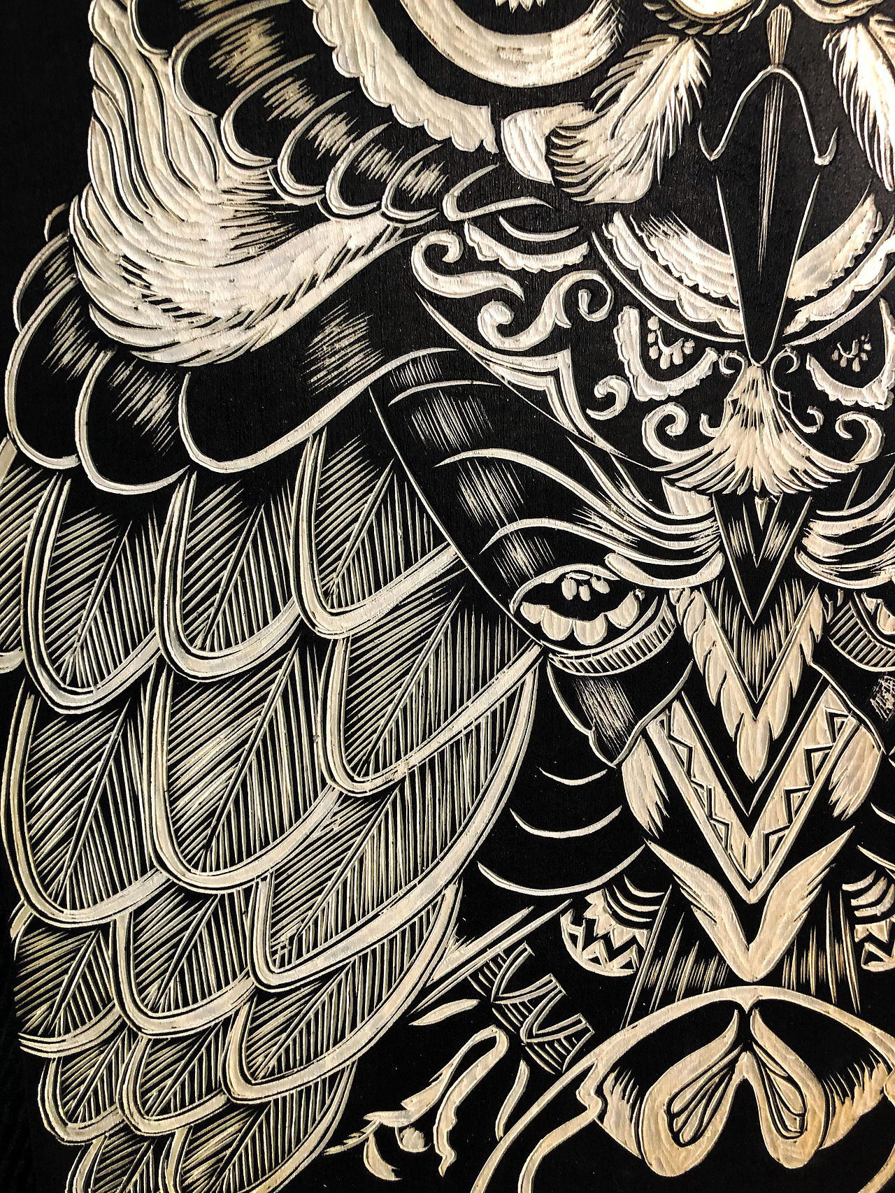 纯手工木刻版画（图ZMTI4MDA4ODA4） - 绘画 - 站酷设计师南山晓原创素材 - 站酷ZCOOL