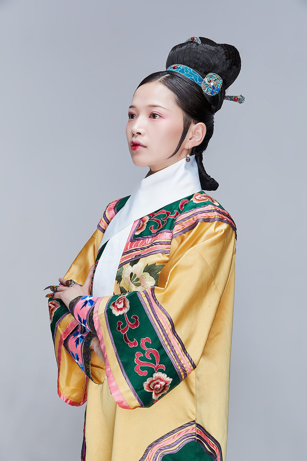 清朝清宫古装人像