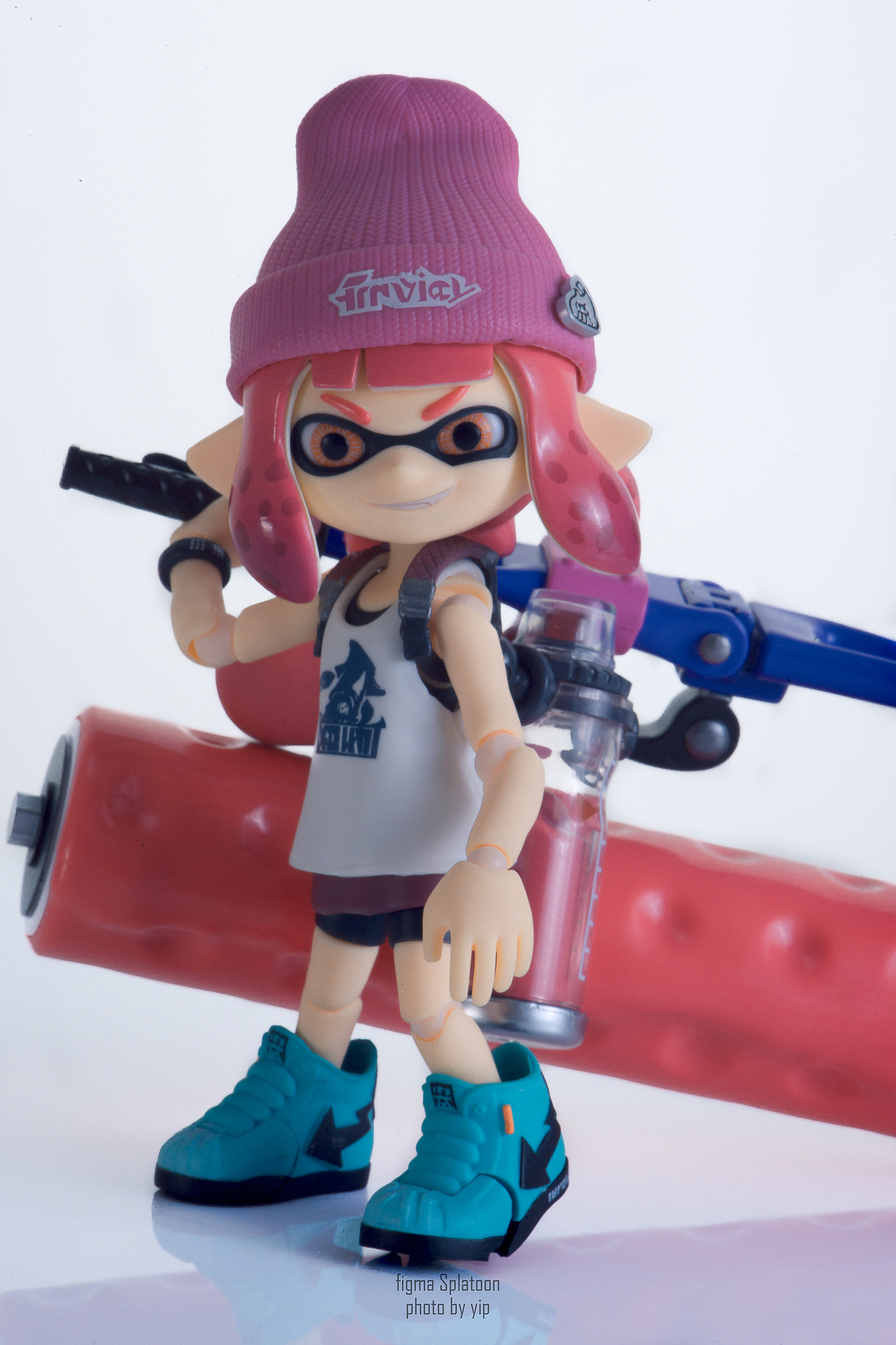 #玩具摄影#Figma Splatoon 喷射战士
