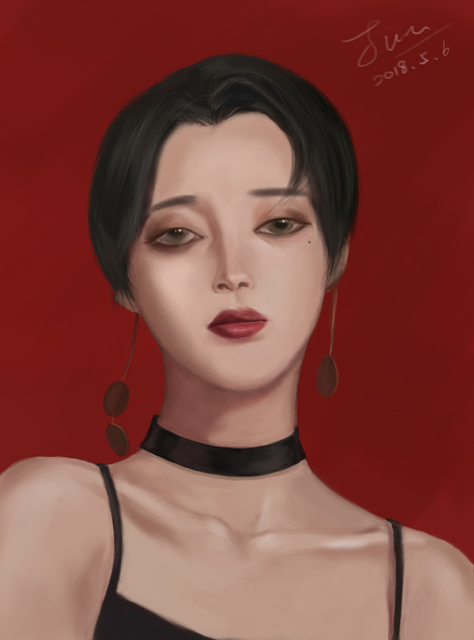 #帅帅女#（图ZMTI4MjM5MjMy） - 创作习作 - 站酷设计师judecie原创素材 - 站酷ZCOOL