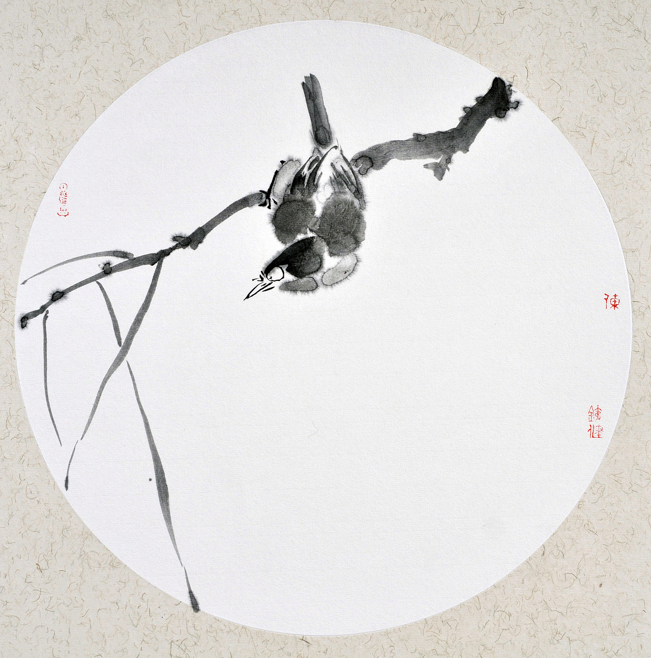 纸本水墨－花鸟作品（图ZMTQ5Njg4MTI4） - 绘画 - 站酷设计师茶舍原创素材 - 站酷ZCOOL