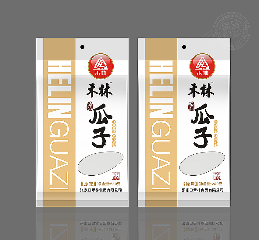 瓜子包装袋设计