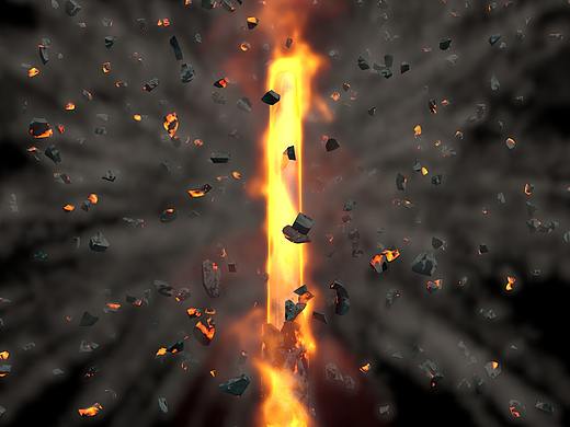 模仿《悟空传》金箍棒觉醒特效