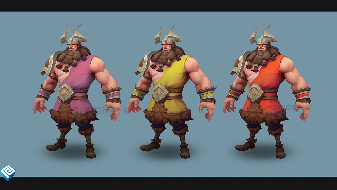 人物/生物廖磊3d网络班3d手绘角色游戏角色3d角色廖磊【广州回合】