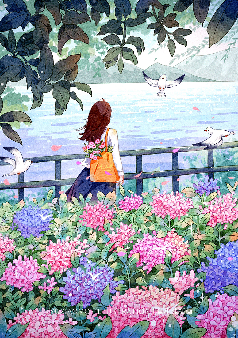 原创插画🐝（图ZMzY0NzMyOTQ4） - 商业插画 - 站酷设计师鱼小沫插画原创素材 - 站酷ZCOOL