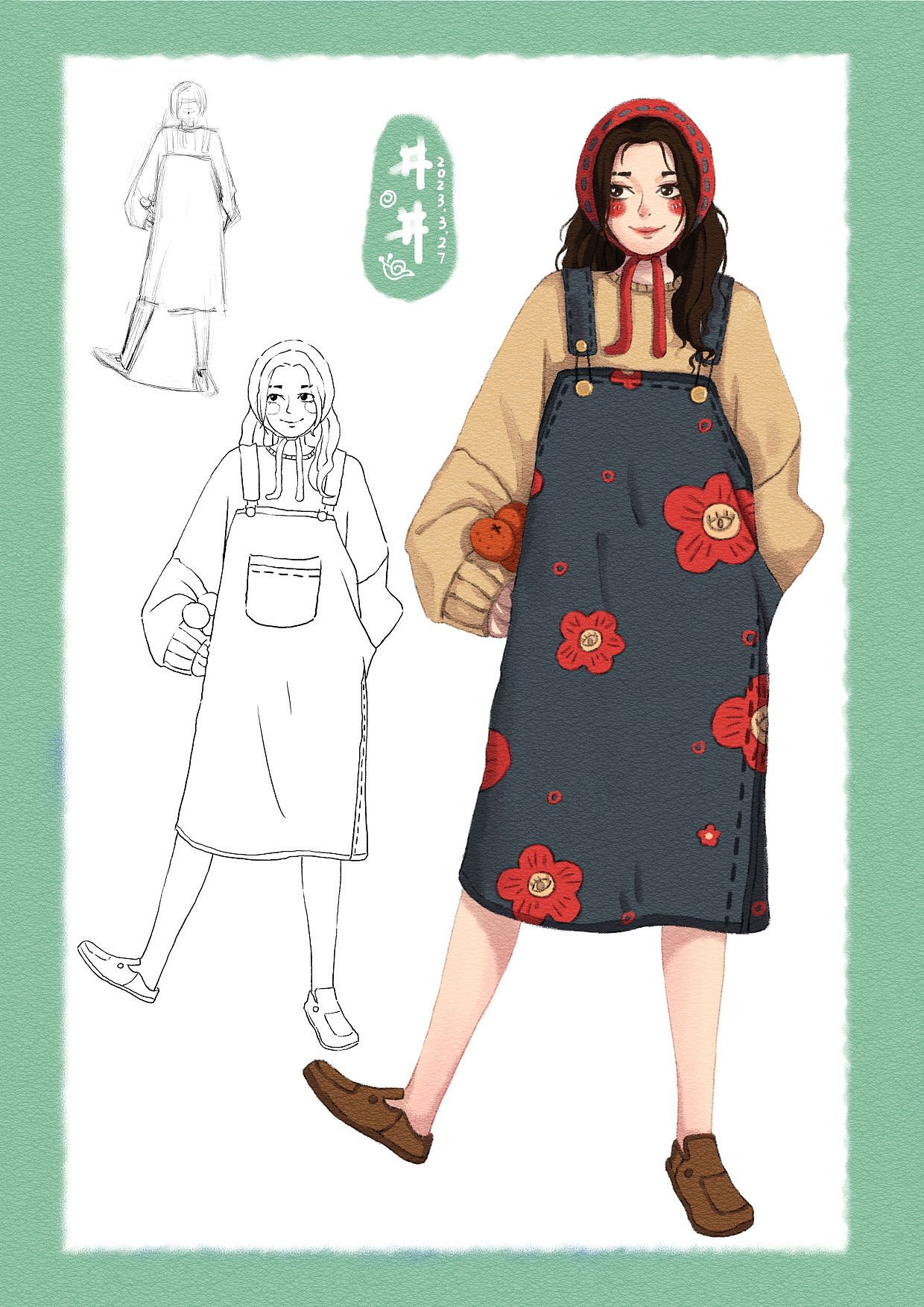 【三月速写合集】