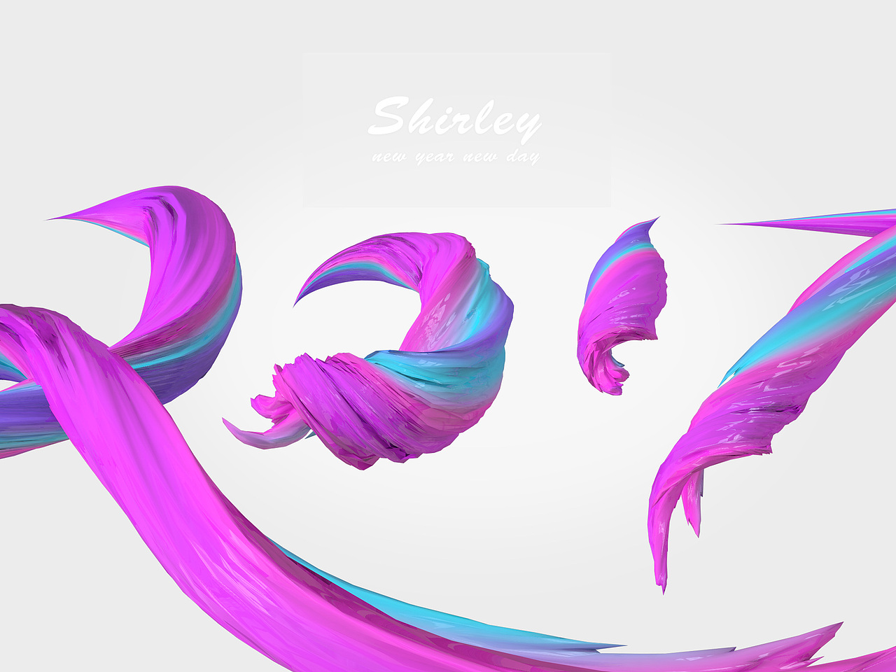 C4D 3维麦芽糖字体2017