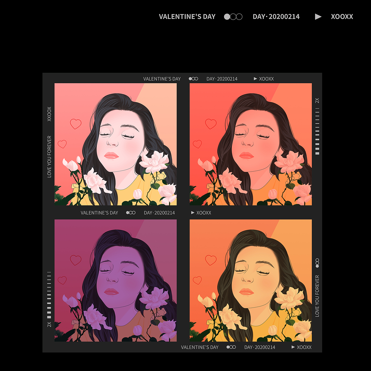 24节气插画·立春、雨水、惊蛰、春分、清明、谷雨…（图ZMjA1NzY1NTg0） - 海报 - 站酷设计师款款籽原创素材 - 站酷ZCOOL