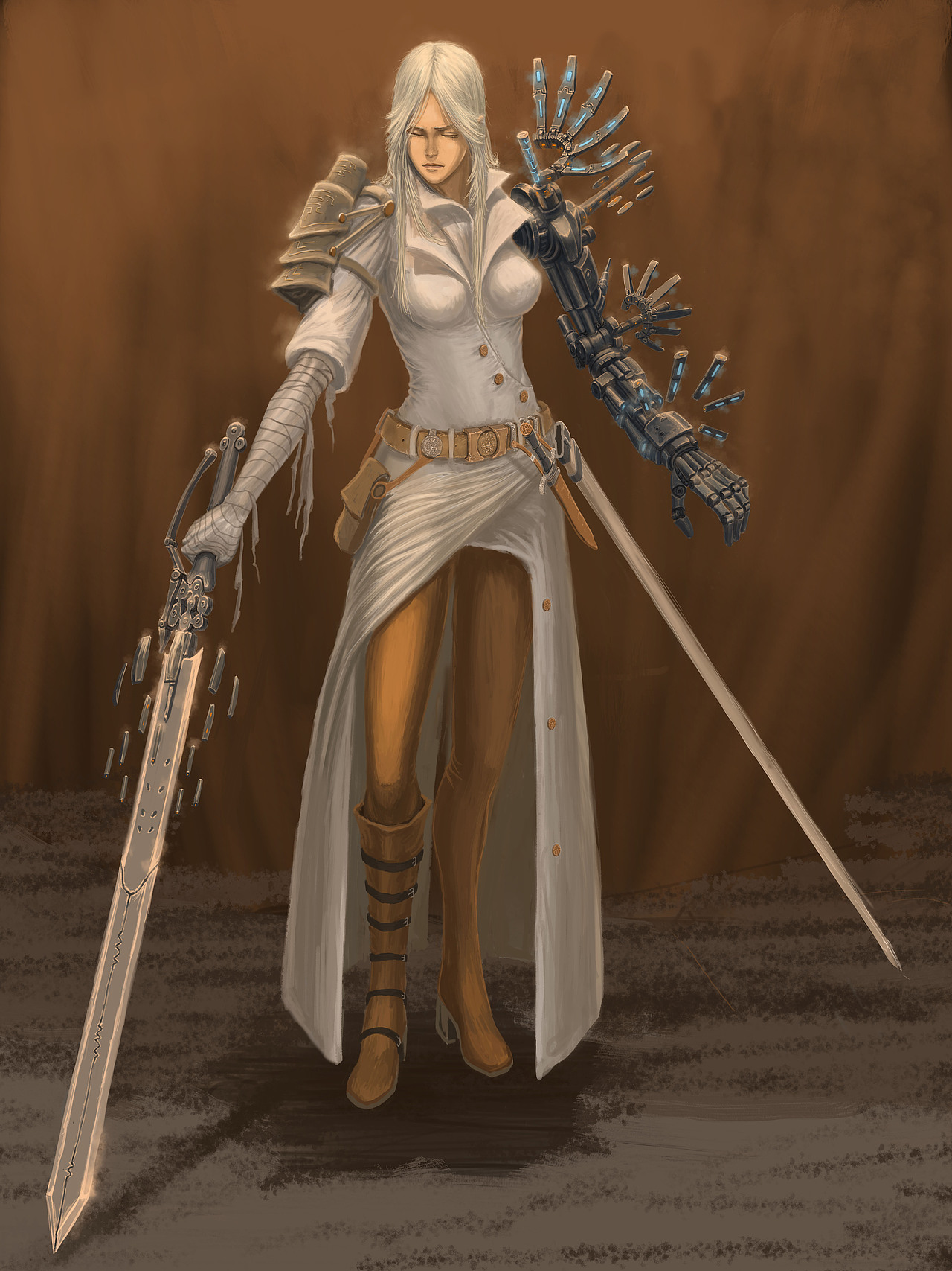 女战士