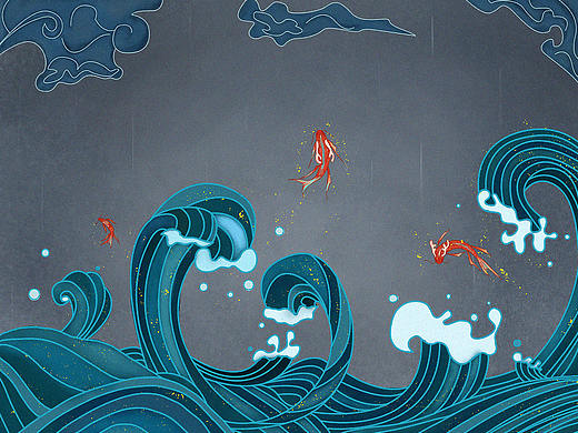 一日天池水脱鳞