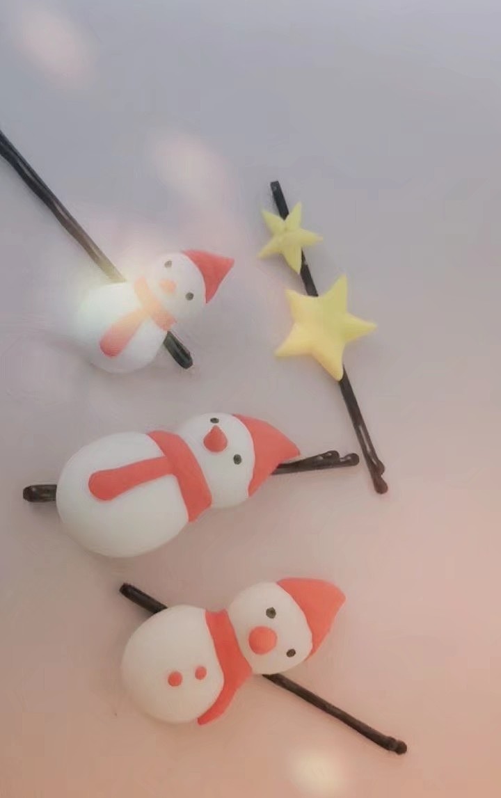 冬天的超轻黏土