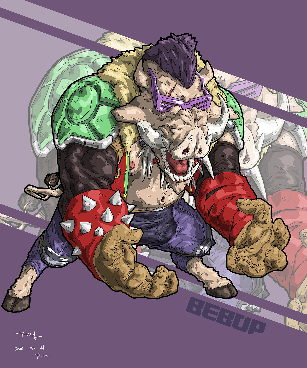 忍者神龟 大脚帮 — foot clan