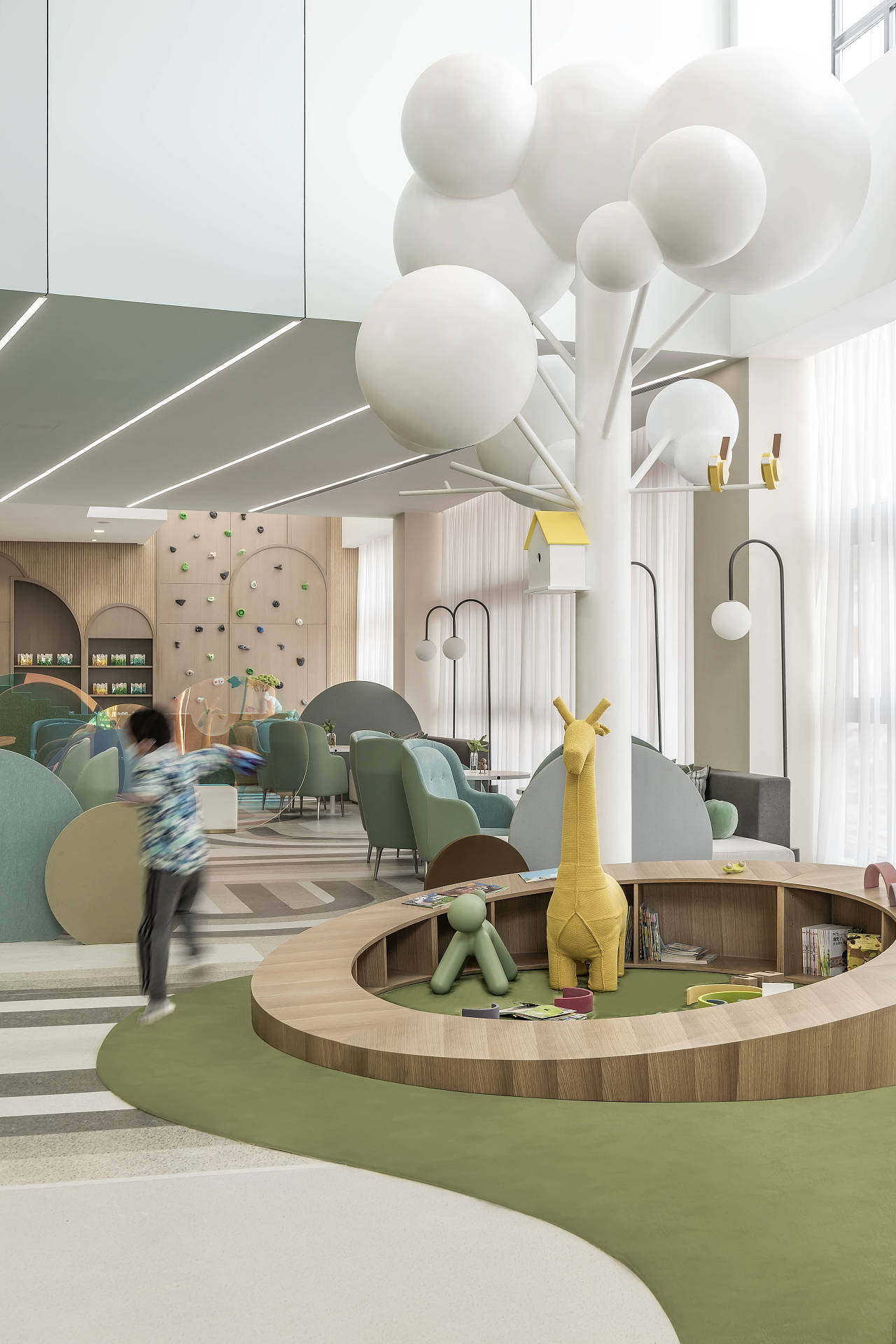 MOD墨设设计丨森林秘境-旭辉银盛泰宸悦府幼儿园