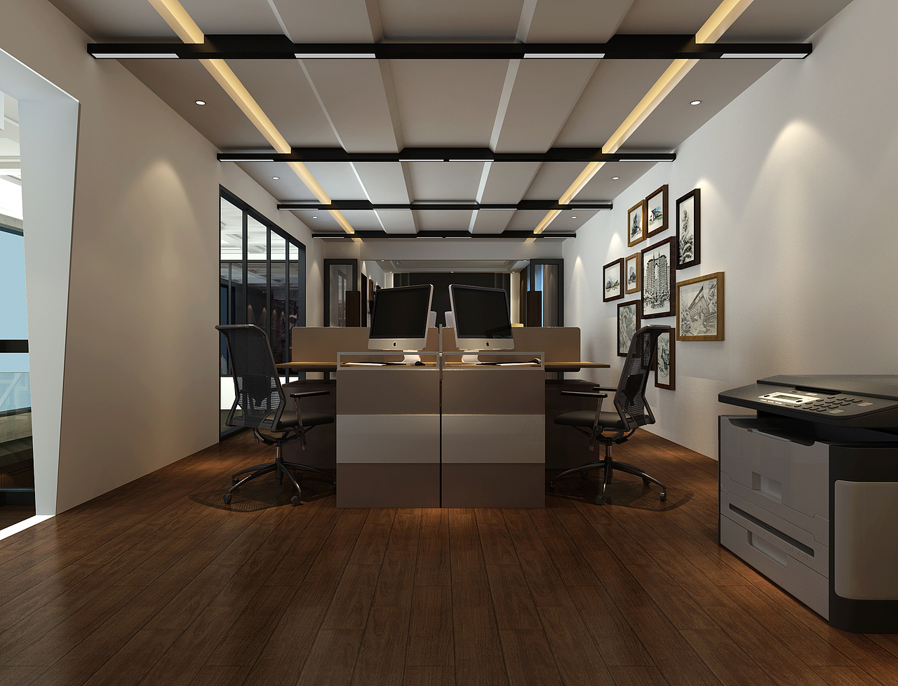 毕设——不成立的工作室设计。