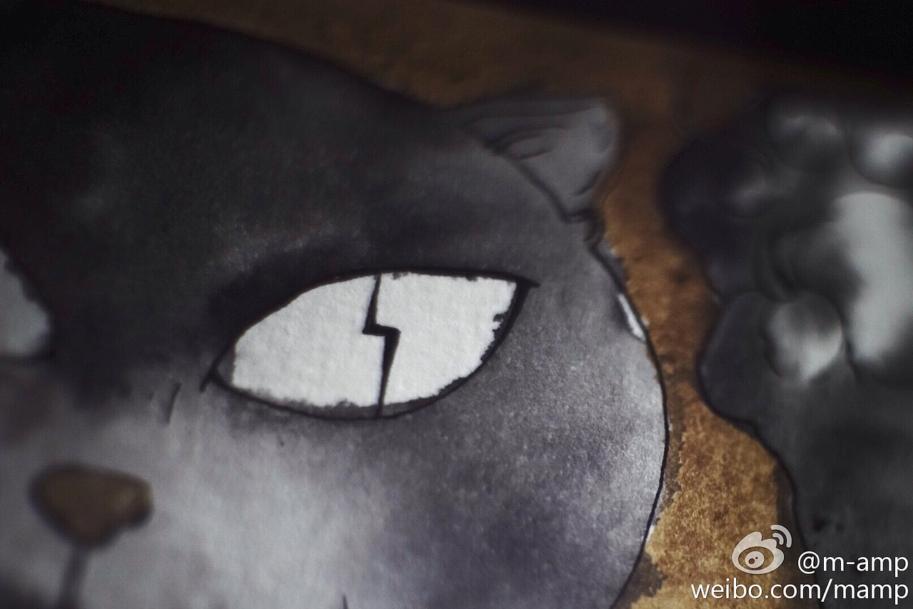 第3只猫（图ZMzM0NjY4NjA=） - 商业插画 - 站酷设计师m-amp原创素材 - 站酷ZCOOL